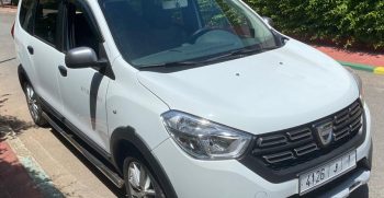 location dacia lodgy 7 place Rabat aéroport